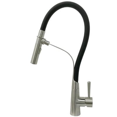 China china stainless steel pull out kitchen faucet FOR NORTH AMERICA MARKET for sale