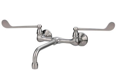 China Stainless Steel 304 Material Medical Faucet Grifo MéDico Mezclador De Lavabo torneira médica robinet médical for sale