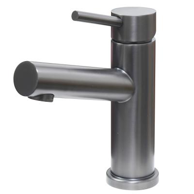 China Mezclador gris inoxidable de la vanidad del color del lavabo Ss304 del golpecito del acero 316 del servicio del grifo bronce de cañón de la filigrana en venta