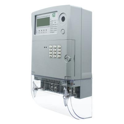 China Electricity Meter Three Phase Electricity Meter Three Phase Power Module Four Wires Prepaid Meter 008-3 for sale