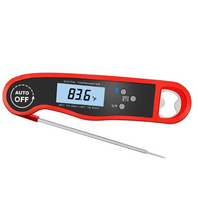 中国 Waterproof Liquid Thermometer Instant To Read Probe Liquid Coffee Tea Candy Thermometer With Opener For Beer 販売のため