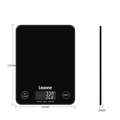 China WITH LID TS-EK20 ​​Factory Hot Selling Durable Tempered Glass Kitchen Scale Touch Screen Scale Amazon Zhongshan for sale