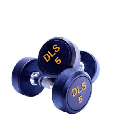 China China Universal Manufacturers Customized Rubber Coated Weights 5kg Alex Dumbbells for sale