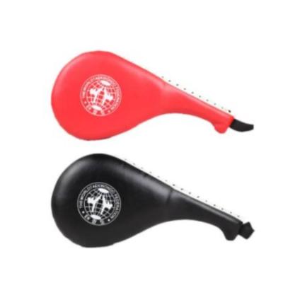 China Bodybuilding Best Taekwondo Boxing Foot Target Fitness Hand Training Equipment Double Leaf Target for sale