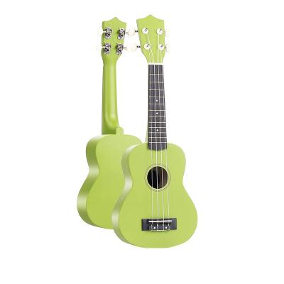 China Wholesale 21 inch wooden guitar toy synthetic carbon fiber kids beginner colorful ukelele musical toy 54*18.5*6.5cm for sale