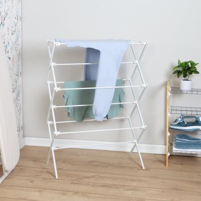 China Contemporary drying towel rack position shelf clothes hanging folding shelf hardware specifications customization china factory for sale