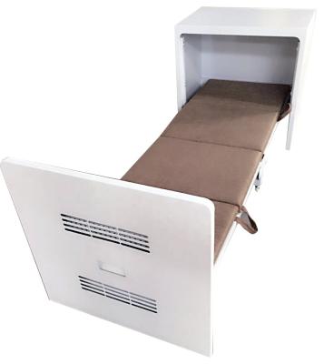 China Foldable Steel Cabinet Combination With Folding Bed For Office Afternoon Nap Workstation Beside Steel Cabinet for sale