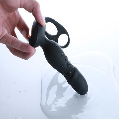 China Automatic Anal Vibrator Strap On Anal Plug Sex Toys Prostate Massager for sale