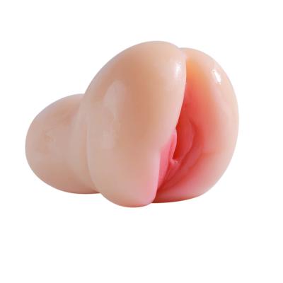 China Ferramentas masculinas adultas de Masterbation do bichano do bolso dos brinquedos do silicone 19cm do TPE à venda