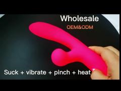 Automatic  Vibrating And Sucking Vibrator For Women Masturbation