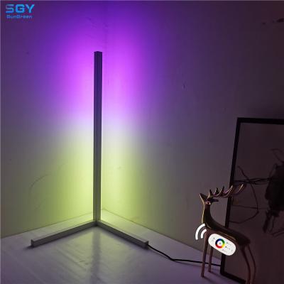 China Modern Minimalist Corner Mini Corner RGB Decoration Bedroom Mini LED Night Light for sale