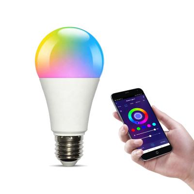 China Home E27 E26 B22 10W Tuya Smart Home APP Dimming Compatible with Alexa and Google Assistant RGB RGBW LED Bubbles for sale