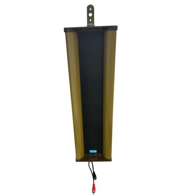 China Mini Outdoor Waterproof Active Column Speaker 15W/25W/35W/45W Output Power Amplifier Built-in Speaker for sale