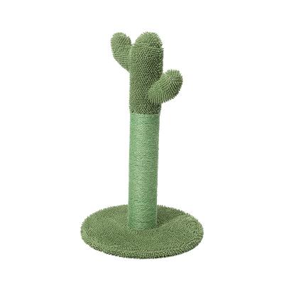 China Large Cat Viable Scratch Tree Cactus Modern Cat Scratcher Maker Cat Scratcher Cardboard Cat Scratcher for sale