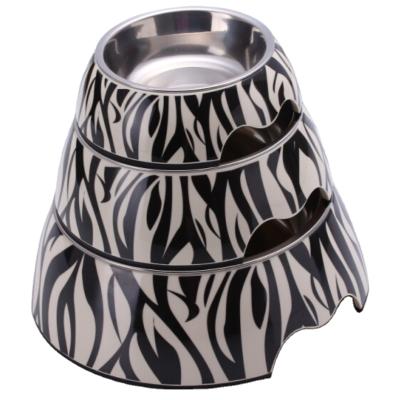 China Factory Direct Sustainable Sales Customize Stainless Pet Bowl Non Spill High Quality Pet Water Bowl Dog Cat Food Bowls for sale