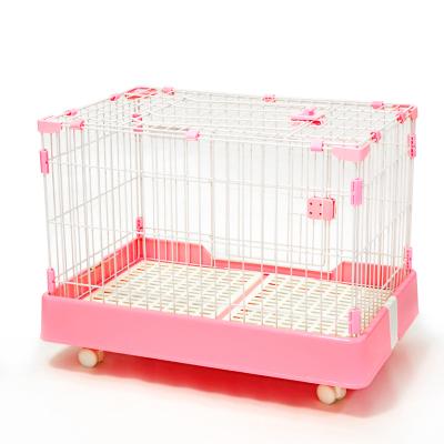 China New Arrival Breathable High Quality Dog Kennel Cage 10ft Small Pet Cages Carriers Cat House Acrylic Rabbit Dog Crate Cage for sale