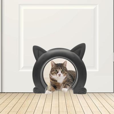 China Durable Multi-Size Pet Cat Flap Door Viable For Exterior Doors And Interior Window And Wall Cat Door for sale