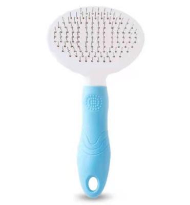 China Dogs Pet Fur Hair Brush Cleaning Grooming Tool Kit Best Dog Cat Brush for Shedding and Grooming Pet Hair Quick Remover for sale