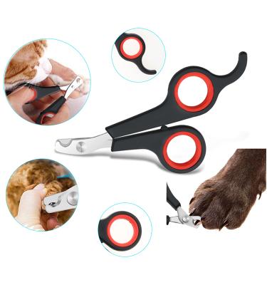 China Viable High Quality Pet Grooming Products Stainless Sharp Blade Pet Cat Scissors and Dog Toe Nail Clippers Cutter for sale