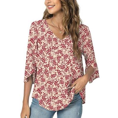 China Breathable Ladies Shirts Blouses Tops Women's Blouses 2023 Summer Casual Plus Size Women's Oversized Blouses for sale