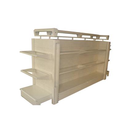 China Corrosion Protection Grocery Display Racks /Shelves For General Grocery Supermarket Shelf Gondola Shelving for sale