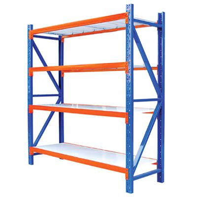 China Corrosion Protection Porcelain Keshun Factory Single Sided Wall Mount Heavy Duty Supermarket Shelf for sale