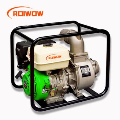 China High Efficiency 4 Inch Small Irrigation Movable Gasoline Engine Water Pump High Pressure Agricultural Portable Gasoline Powered Water Pump for sale