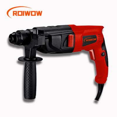 China 2 works 22mm SDS electric rotary hammer machine plus electric rotary hammer drill for sale