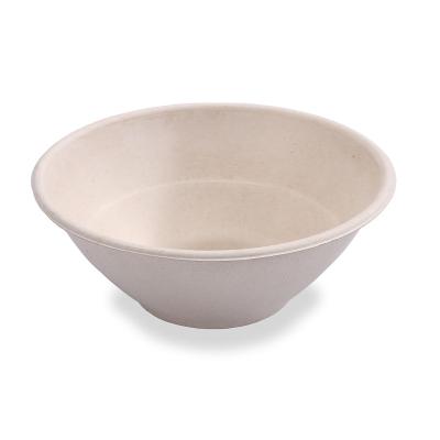 China Disposable Biodegradable Fiber Bowls Factory Disposable Bagasse Sugar Cane Clear Soup Bowl for sale