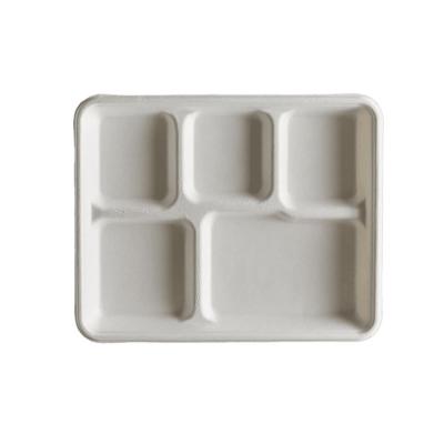 China Minimalist bagasse bagasse food packaging box machine cheap prices disposable fast food container box for sale