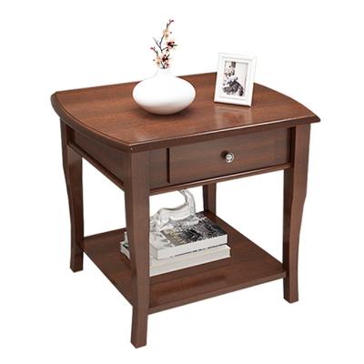 China American Style Antique Solid Wood Solid Wood Side Table for sale