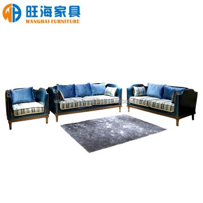 China Chesterfield SOFA Modern American Design Style Leather Sofa for sale