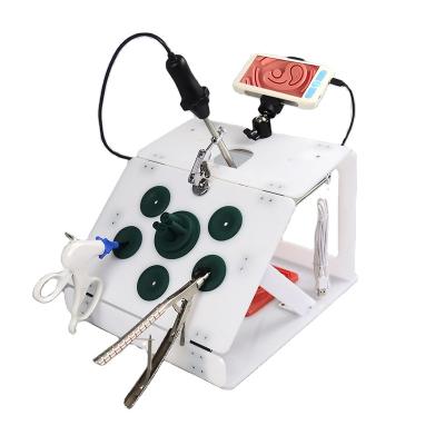 China Hot Seller Laparoscopic Box Trainer Simulator Trainer Laparoscopic Foldable Students Training Instruments Laparoscopic for sale