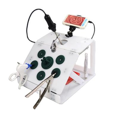 China Laparoscopic Box Trainer Laparoscopic Simulator Endo Trainer Simulator Laparoscopic Four Port Laparoscopic Instruments with kinds of train for sale