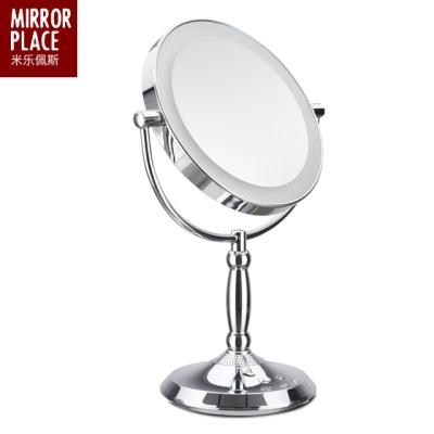 China Wholesale Custom High Quality LED Lighted Mirror Speaker Vanity Cosmetic Light Makeup Made in China for sale