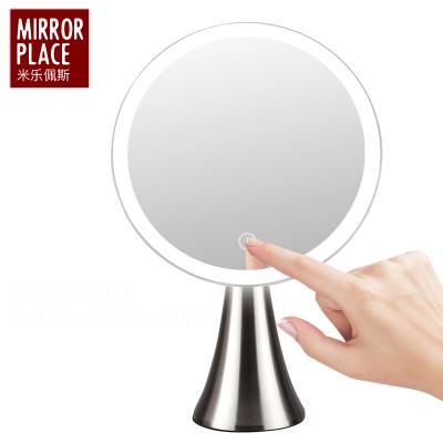 China 1X / 5X Magnification Lighted Illuminated Light Led Vanity Makeup Mirror for sale