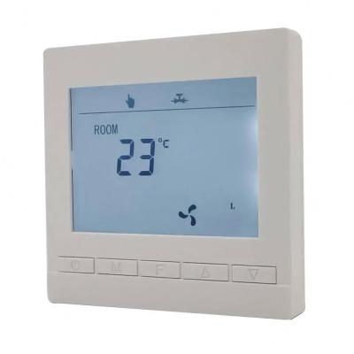 China WIFI Digital Fan Coil Unit Temperature Controller Remote Control Air Conditioning Programmable Thermostats for sale