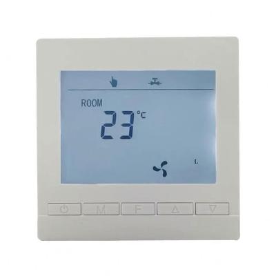 China WIFI Floor Heating Intelligent Radio Frequency Trv Room Wireless Wifi Thermostat For Split AC Cooling 4 Tube Thermostat for sale