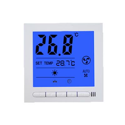 China Thermostat Modern Smart Digital Air Conditioning Thermostat Large Screen Programmable Temperature Controller for sale