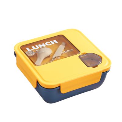 China Heatable Multi-layer Compartment Lunch Box Food Storage Container Bento Box With Sealed Lid for sale