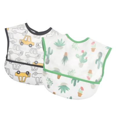 China Cotton Antibacterial Polyester Bib Soft Baby Bib Baby Toddler Adjustable Wrap Baby Tank Top Bib for sale