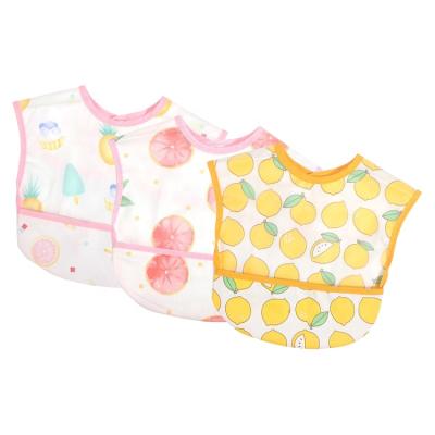 China Wholesale Antibacterial Customized Reusable Waterproof Cloth Baby Bibs for sale