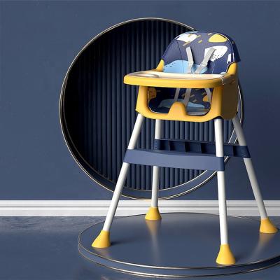 China Wholesale Eco-friendly 3 in 1Multi-function 2021 New Model Dazzle Color Plastic Children Eating Baby Feeding Safety Referee Chair for sale