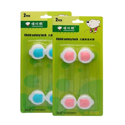 China 2019 DRAWER New Arrivals Baby Children Safety Products Pad Lock Door Plastic Strap Safeties for sale