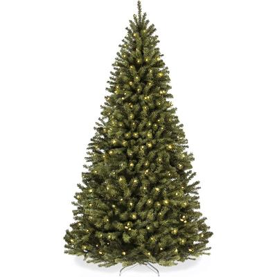 China Beautiful 7.5Ft Artificial Holiday Christmas Tree, Green, Includes Stand (Lights Not Included, Lights Personalization Accepted) for sale