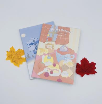 China Composition Notebook B5 PVC Clear Soft Cover Customizable Student Exercise School Lined Pages Notebook for sale