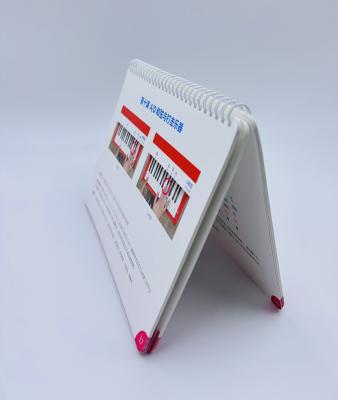 China Advertising Cheapest Custom Catalog Spiral Display Booklet Manual Manual Printing for sale