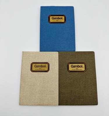 China Staionary Notebook Business High Quality Canvas Eco-Friednly Paper Softcover Notebook for sale