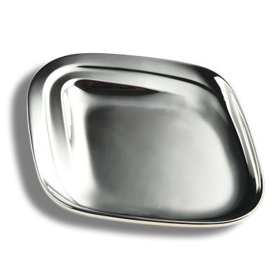 China Outside Stainless Steel Cigarette Ashtray , Polygonal Promotional Ashtrays for sale