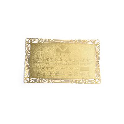 China Elegante quadratische Höhle gravierte Metallbookmark-kreative Andenken-Geschenke zu verkaufen